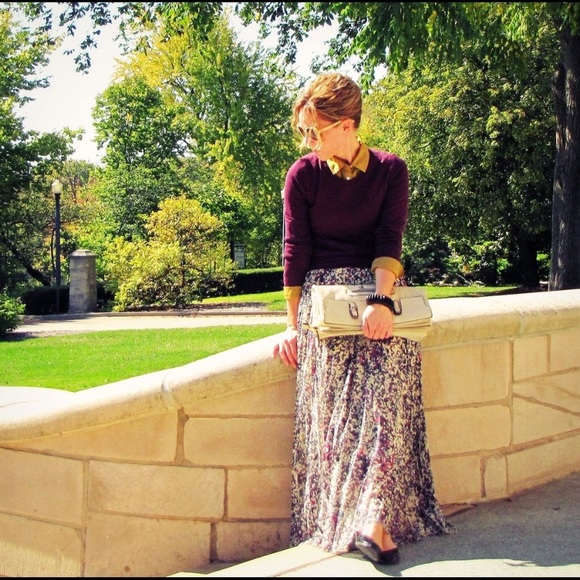 Anthropologie Dresses & Skirts - Anthropologie Fei long flowing skirt